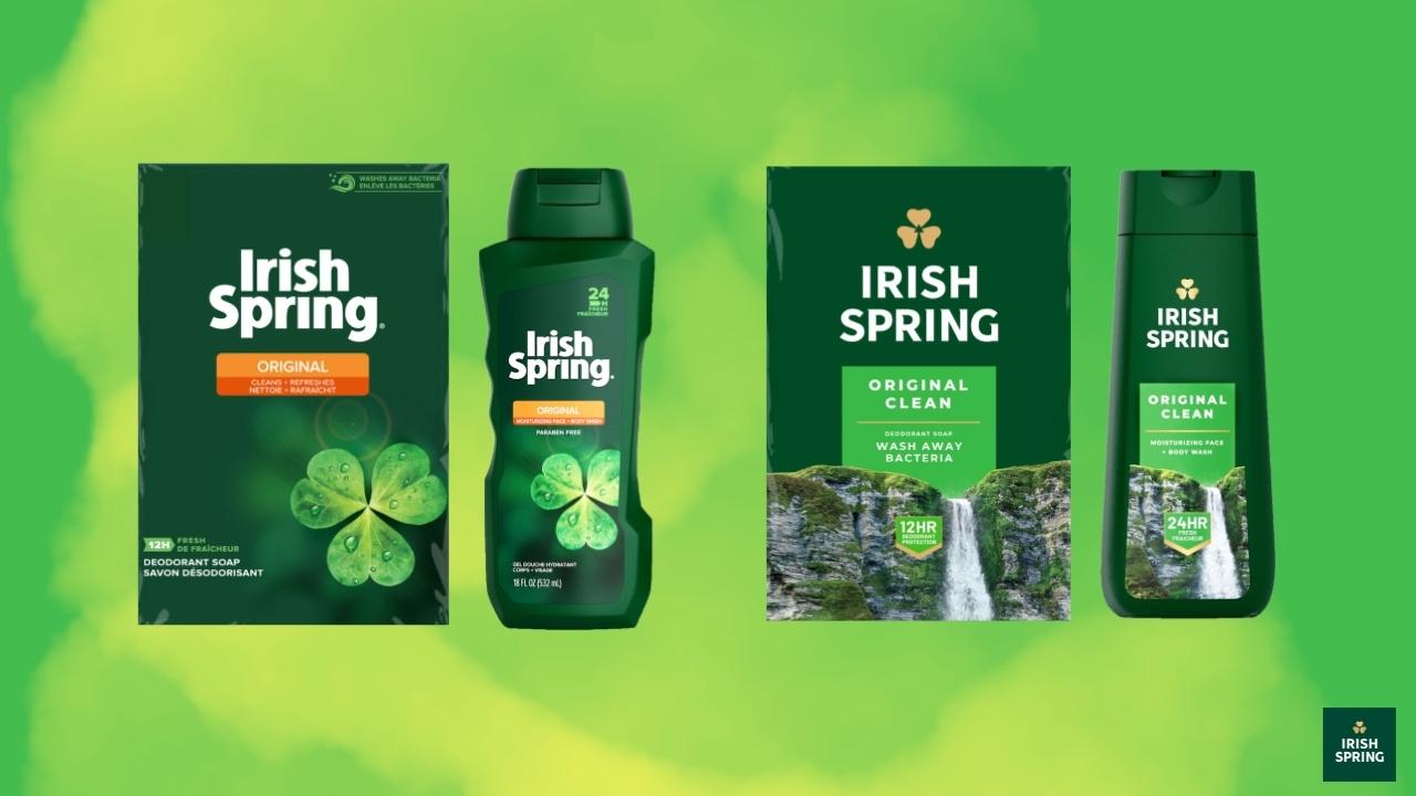 Compare the Pair Irish Spring Pack ReFresh Packaging Testing